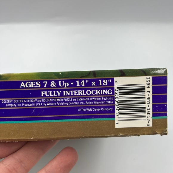 Vintage Disney Bambi OPENED Puzzle Jigsaw 250 Pieces NOT VERIFIED Count - Picture 4 of 9